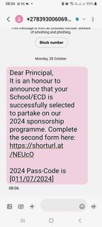 Beware of Scams Targeting ECD Practitioners and Centres
